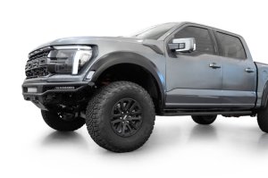Ford F-150 Raptor Front Bumper - Addictive Desert Designs - Race Series - Hammer Black - `21-`24 Ford F-150 Raptor Front Bumper - Addictive Desert Designs - Race Series - Hammer Black - `21-`24